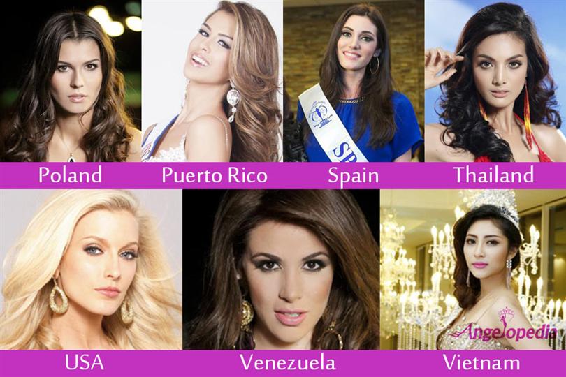 Miss Supranational 2014 Top 15 Favourites 